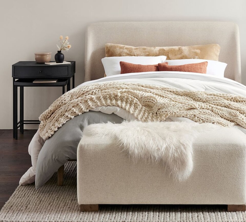 Woodrow Metal Nesting Bedside Table Pottery Barn Australia